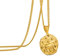 Speroto kette herren, halskette kette, sternzeichen kette, sternzeichen anhänger, edelstahl kette, geschenk herren(Stier,gold)