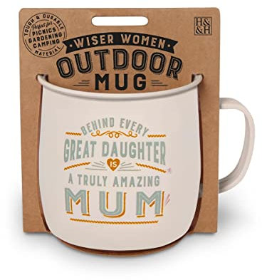 History & Heraldry Personalised Outdoor Mug (Mother & Daughter)