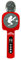 LEXIBOOK, Miraculous Ladybug Cat Noir, Wireless Microphone with speaker and lights, Bluetooth®, voice change function, light effects, micro SD port, USB, silver/red, MIC260MI