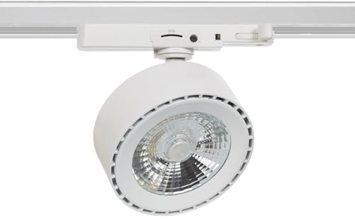 LEDKIA 3-Phasenstromschiene LED-Strahler 30W Onuba CCT Wählbar Weiss 3000K