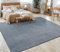Paco Home Teppich Wohnzimmer Schlafzimmer Kurzflor Skandinavisches Boho Muster Geometrisch Rauten Motiv Einfarbig Weich Modern, Grösse:160x220 cm, Farbe:Anthrazit