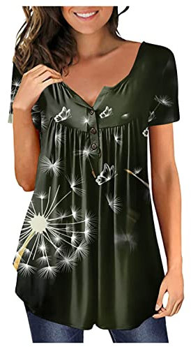 Generic Wickelshirt Baby Kleidung Damen Sexy Basic T-Shirt Erklärbär Oberteil Schwarz Pullover Bluse Weiß Binden Body Kurzarm Long Bluse Langarmshirt Gelb