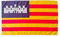 Bandera de Islas Baleares, bandera colores Islas Baleares, bandera 150cm x 90cm, bandera Islas Baleares