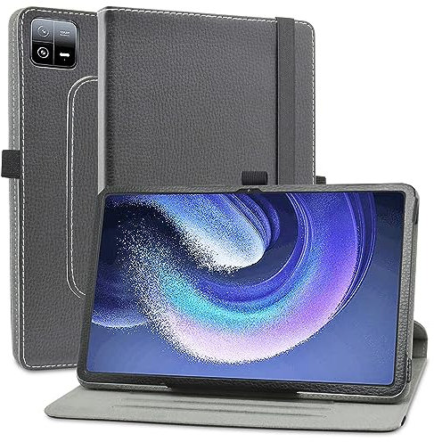 MAMA MOUTH Compatibile con Xiaomi Pad 6 Cover,Slim girevole Smart 360 gradi di rotazione Case Cover Custodia Protettiva per 11 Xiaomi Pad 6,Nero