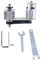 KJKVIVH Mini Aluminum Table Saw Lifting Spindle DIY Cutting Polishing Woodworking Replacement