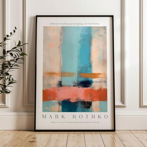 ARTINSPIRIO Mark Rothko Poster, Kunstdruck (Nur Poster, 50x70 cm)