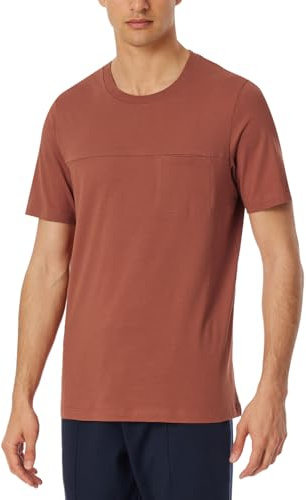 Schiesser Herren Schiesser Herren Schlafshirt Kurzarm Rundhals - Mix + Relax Pyjamaoberteil (1er Pack)