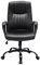 LULUMAIC Heimarbeitsstuhl, Chefstuhl, Bürostuhl, Computer, ergonomischer Schreibtischstuhl mit Verstellbarer Lordosenstütze, hohe Rückenlehne, drehbarer Lederstuhl
