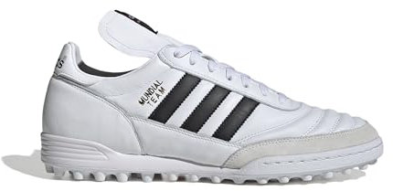 adidas Zapatos Mundial Team para hombre, Blanco/negro, 8.5 US