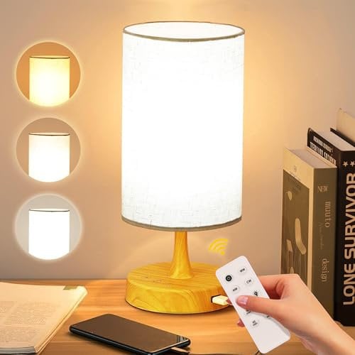 Caromolly SAD Light Therapy Lamp, UV-Free 2000-10000 Lux Sun Light With Remote Control, 3 Color Temperature & 4 Brightness Level & Timer, Full Spectrum for Home, Office, Decoration