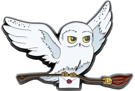 Grupo Erik Magnete Harry Potter Magnet Kühlschrank - 7 x 7 cm Hedwig Harry Potter Fanartikel