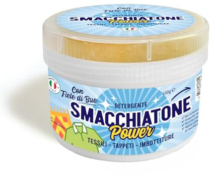 BETTI CLEAN - SMACCHIATONE Smacchiatore Bucato a Secco in Crema, Smacchiatore Sedili Auto, Divani, Tessuti e Tappezzeria. Sbiancante, Detergente Universale Istantaneo.