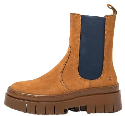 Art Damen 1954 Amberes Oxford-Stiefel, Karamel Kobalt, 42 EU