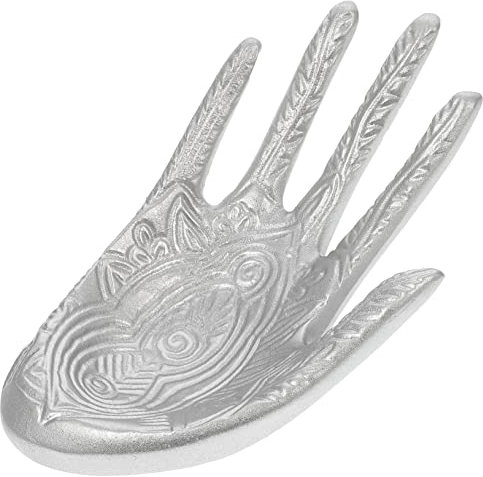 Veemoon Handform Ringhalter Aus Kunstharz Schmuck Organizer Für Ringe Ringständer Für Schreibtische Und Geschäfte Aufbewahrungsregal Für Schmuckhand Schmuckhalter Für Ringe