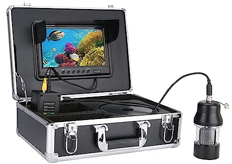 9-Zoll-DVR-Recorder 20/50/100 m Unterwasser-Angelvideokamera Fischfinder IP68 Wasserdicht 38 LEDs 360 Grad drehbare Kamera(50m)