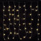 120er LED-Lichtervorhang Weihnachtsbeleuchtung Innen und Außen warmweiß Lichterkette