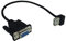 innov8 Cavo adattatore seriale USB 2.0 tipo A femmina a RS232 DB9 femmina ad angolo 90 gradi compatibile con Windows 10, 8, 7, Linux - 0,25 m