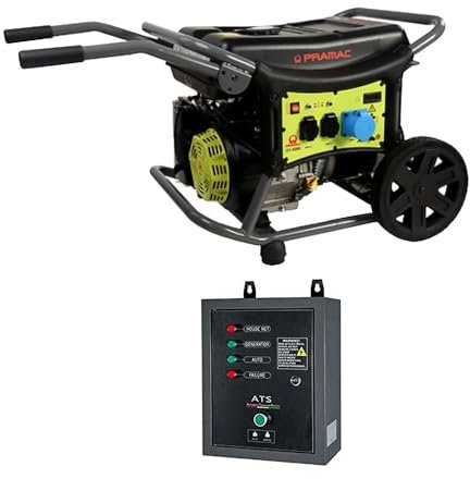 GRUPPO ELETTROGENO POWERMATE WX6200 + QUADRO INT. AUT. GENERATORE DI CORRENTE