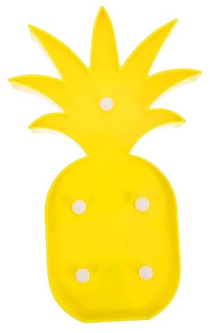 ORFOFE Ananasförmiges Licht Dekorative Nachtlampe Tischnachtlicht Einzigartige Modellierlampe Innenlicht Ornament