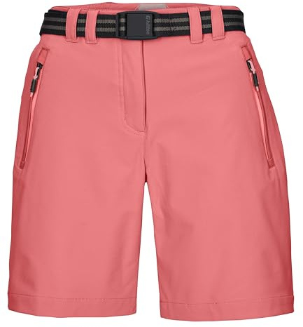 Killtec Damen Funktionsbermudas/Shorts mit Gürtel KOS 19 WMN BRMDS, hell Sienna rot, 44, 42807-000