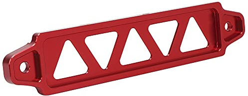 BOROCO Car Battery Holder, 217mm/8.5in Universal Car Battery Tie Down Bracket Brace Fasten Fix Holder Stabilizer (Red)
