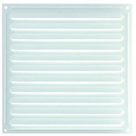 Brinox B70500D - Rejilla de ventilación (17 x 17 cm) color lacado blanco