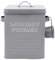 Lesser & Pavey New Sweet Home Laundry Powder Tin with Scoop, Metal, Grey, 18 x 15 x 25 cm