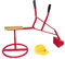 4ever Spiel Riesensandbagger & Bauhelm - Set Metall Bagger Sitzbagger