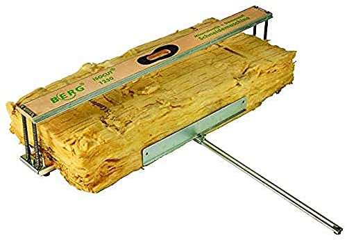 Berg DSM ISOCUT® 1025 Coupe-matériaux isolants, hauteur réglable jusqu'à 200 mm, longueur de coupe jusqu'à 900 mm, largeur de coupe 1025 mm, butée de longueur intégrée et poignée de transport