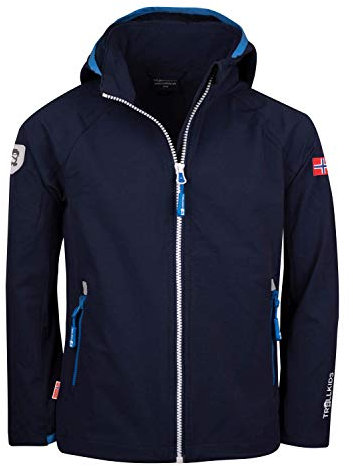 Trollkids Kids Kvalvika Jacket 116, Dark Navy