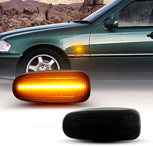 LED SEITENBLINKER passend für Mercedes SLK R170 | Vaneo W414 | SCHWARZ