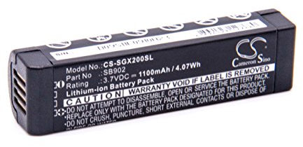 vhbw Batterie Compatible avec Shure GLX-D Digital Wireless Systems système de Radio numérique, émetteur de Poche numérique (1100mAh, 3,7V, Li-ION)