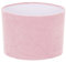 ibasenice Abat-Jour Ovale en Velours Rose - Décoration Lumineuse pour Lustre, Lampe de Table et Murale