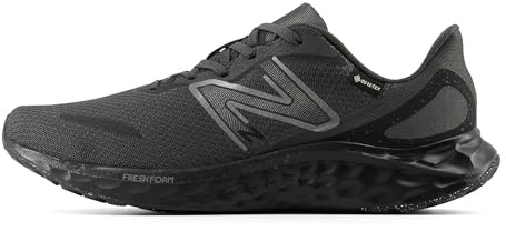 New Balance Men's Fresh Foam Arishi V4 Running Shoe, Black/Black, 13