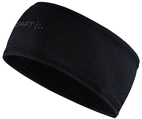 Craft CORE Essence Jersey Headband Black - -