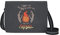 I cast Fireball - Umhängetasche Messenger Bag für Geeks und Nerds mit 5 Fächern - 15.6 Zoll, Schwarz Anthrazit