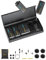 7RYMS iRAY DW40 Lavalier Wireless Mikrofon 4 Sendern & 1 Receiver, Aktive Geräuschunterdrückung, 48kHz/24bit Audioqualität, 200M Reichweite, Ansteckmikrofon Kabellos für DSLR-Kamera, Handy, iPhone, PC