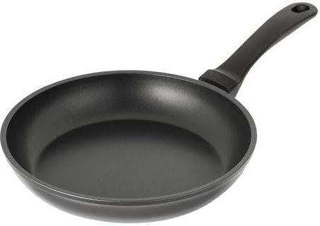 KUHN RIKON Resist Star Sarten Antiadherente de Aluminio, Apta para Vitrocerámicas Inducción, Negro, Tamaño Mediano, 26 cm