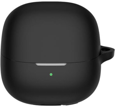 FTRONGRT Funda Compatible con Xiaomi Buds 5, Silicona Suave, Durable, Anti-Rasguños, Bluetooth Caja de Auriculares Estuche Protector Compatible con Xiaomi Buds 5.Negro