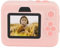 Sofortbildkamera, 1080P Digitalkamera, Sofortdruck mit 2,4 Zoll Bildschirm, MP3 Player, 5 Spielmodi, 2000 mAh Akku, 3 Druckpapier, Digitale Video Sofortbildkameras (PINK)