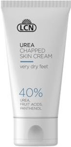 LCN Urea 40% Chapped Skin Cream 50ml - reichhaltige Aufbaupflege für extrem verhornte, sehr trockene, raue Haut, reduziert Hornhaut