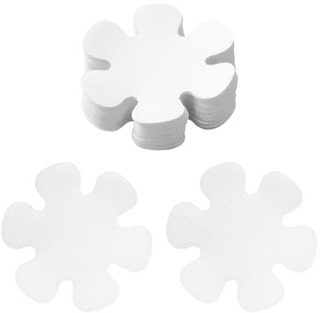 Tabanzhe Non Slip Bathtub Stickers-20 PCS Anti Slip Grip Stickers Self-Adhesive Flower Shape Safety Tape Mat for Bath Tub Stairs Shower Room Kitchen Flooring Slippery Surfaces