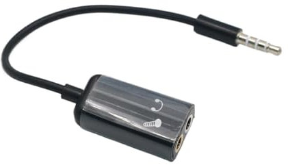 Splitter Audio Per Cuffie- Splitter Jack Per Cuffie | Adattatore Per Cuffie Doppio Jack Stereo Gioco Film Accessori Per Cuffie Da Gioco Tablet Smartphone Notebook, Splitter Per Cuffia Da 3,5 Mm,