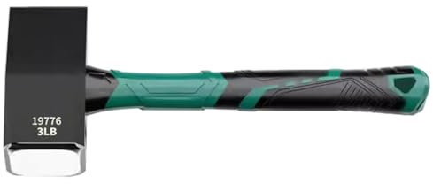 Fazvncv Martello multifunzione in acciaio al carbonio da 2 libbre / 2 libbre / 1,4 kg Strumento di lavoro per uso domestico Martello antiurto Fitter Hammer