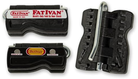 Fat Ivan Türstopper, zusammenklappbar, mit Magnet, für Umzug, Büro, Zuhause oder Schule, ideal für Polizei, Admin, Feuerwehrleute und jedes Mal, wenn Sie eine Tür brauchen, um offen zu bleiben