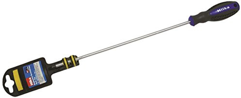 Hilka Tools 30102601 No 1 Screwdriver Pozi Tip, Black/Silver, 10-Inch