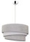 Lampadario a sospensione con filo TRIO 1xE27/40W/230V grigio