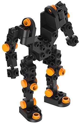 MyBuild Telaio Meccanico Pack 1001 - Giocattolo di Costruzioni a Blocchi - Modello di Base con Articolazioni Eccezionali per Creare il Tuo Mech Unico - Per 10+ Anni