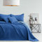AmeliaHome Tagesdecke blau himmelblau 240x260 Bettüberwürf zweiseitig Ultrasonic Steppung Polyester Softa