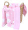 MiLeo Babydecke Mädchen rosa sehr weiche und Flauschige Kuscheldecke für Ihr Baby Erstlingsdecke Krabbeldecke Spieldecke Puckdecke Geschenk zur Geburt Erstausstattung